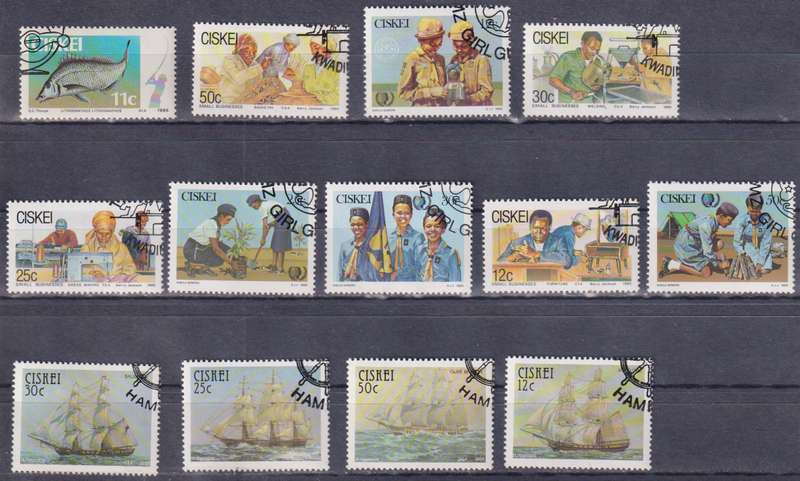 Stamps Mix World Card