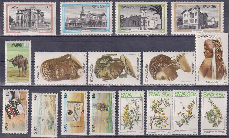Stamps Mix World Card