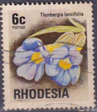 Stamps Thematic Flowers