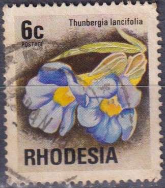 Stamps Thematic Flowers