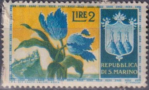 Stamps Thematic Flowers