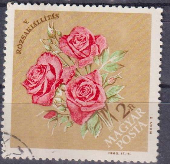 Stamps Thematic Flowers