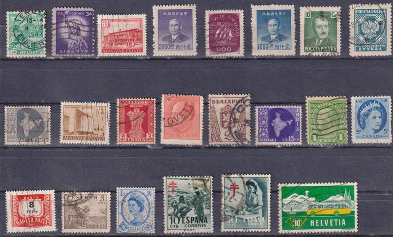 Stamp Mix World Card
