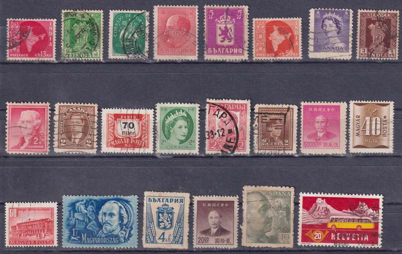 Stamp Mix World Card