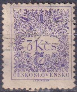 Stamp Czechoslovakia Postage Due