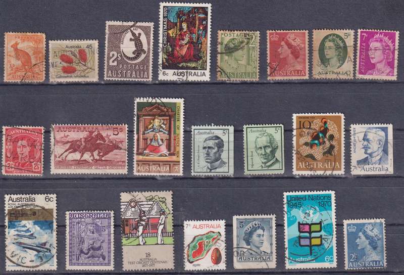 Stamp Australia Mix Card