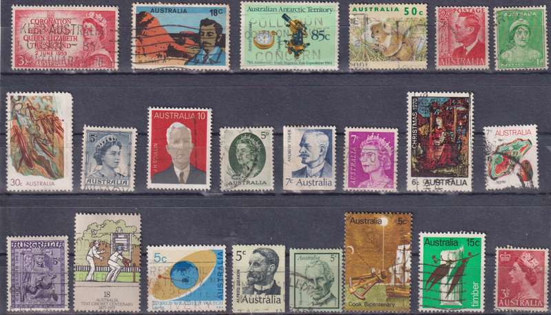 Stamp Australia Mix Card