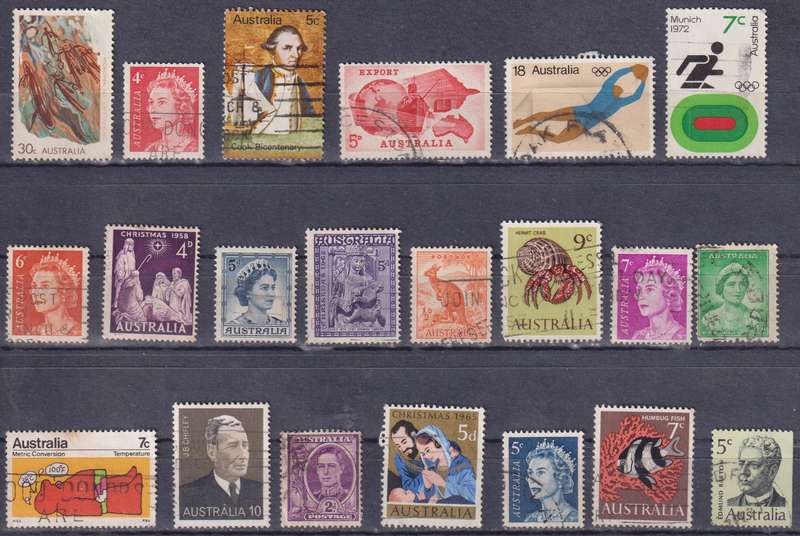 Stamp Australia Mix Card