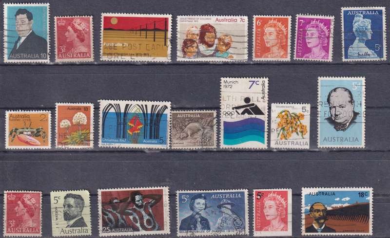 Stamp Australia Mix Card