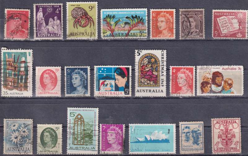 Stamp Australia Mix Card
