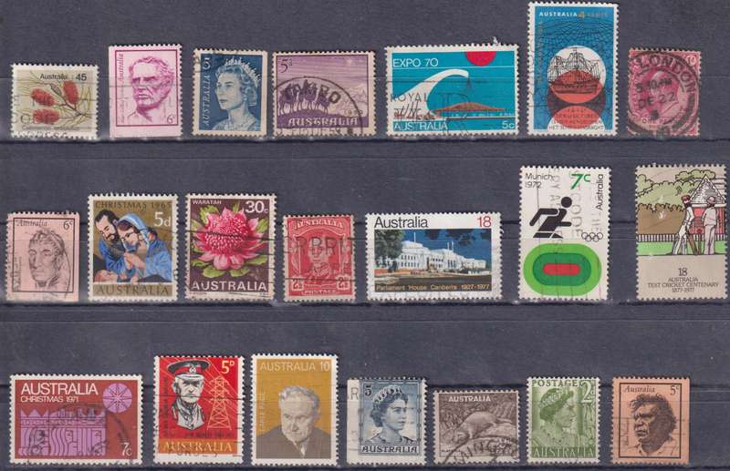 Stamp Australia Mix Card