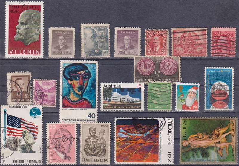 Stamp Mix World Card