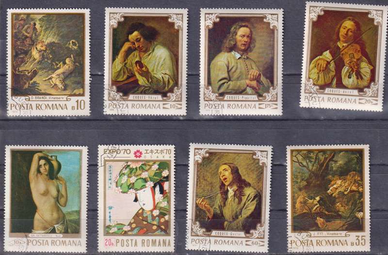 Stamp Romania Mix Card