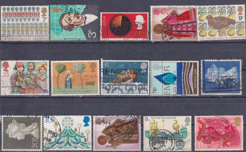 Stamps Mix World Card