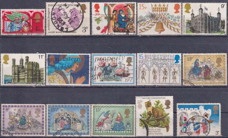 Stamps Mix World Card