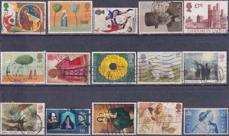 Stamps Mix World Card