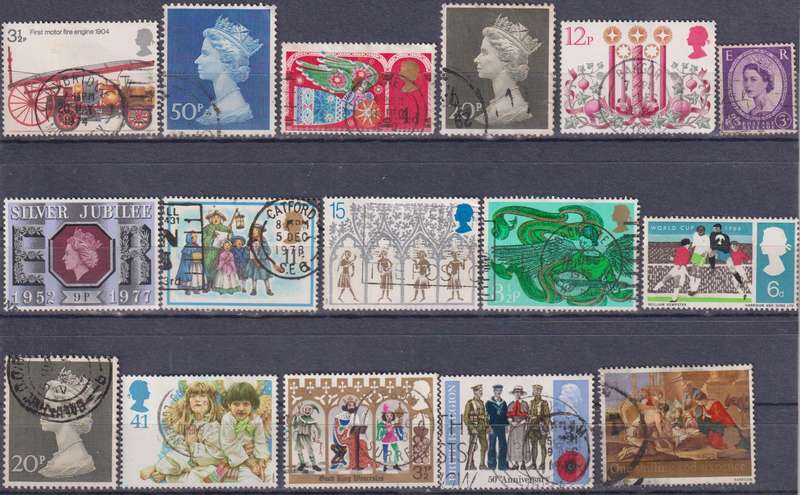 Stamps Mix World Card