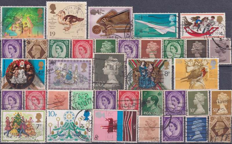 Stamps Mix World Card