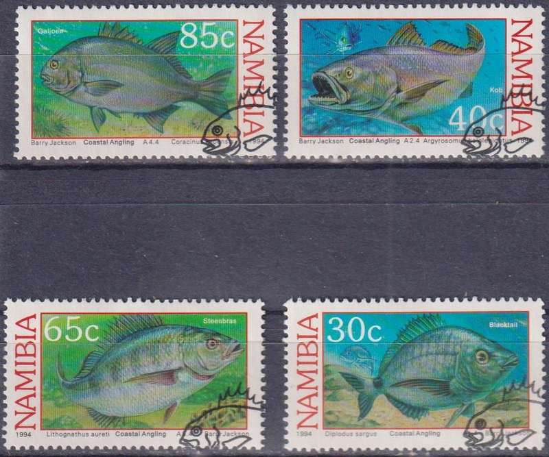 Stamps Namibia 1991 Endangered Species - Mountain Zebra