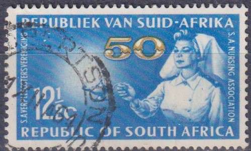 Stamps RSA 1964 The 50th Anniversary of South African Nursing Association