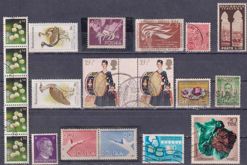 Stamp Mix World Card