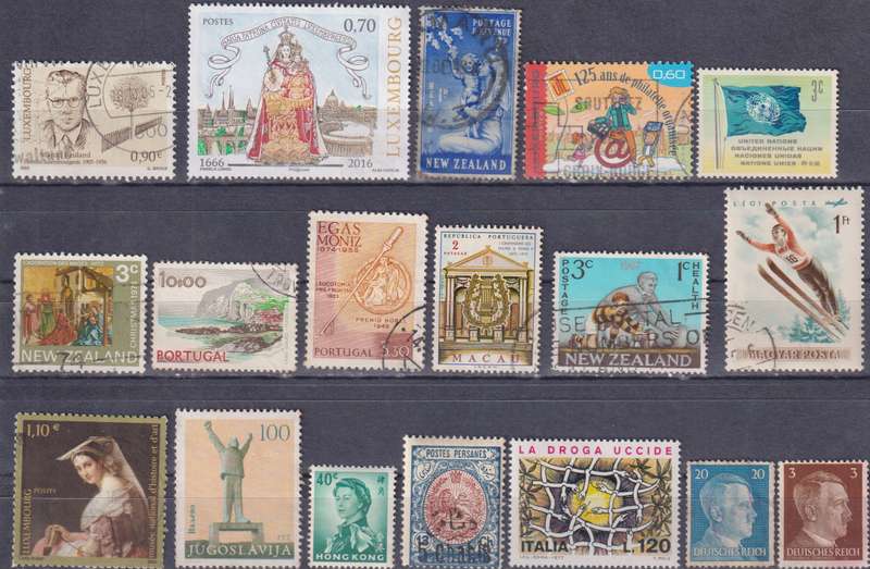 Stamp Mix World Card