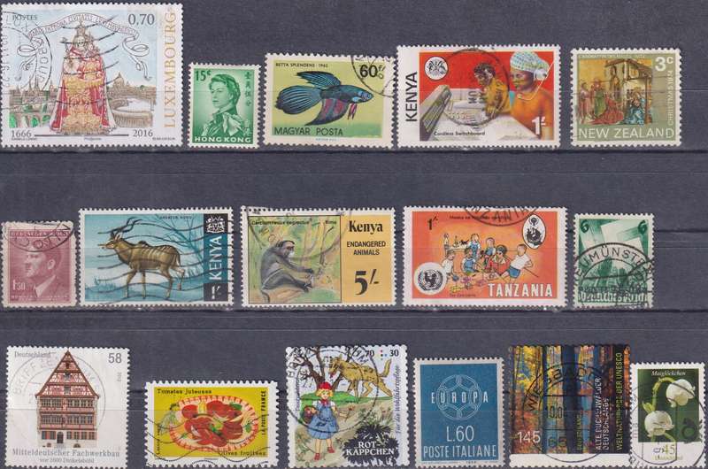 Stamp Mix World Card