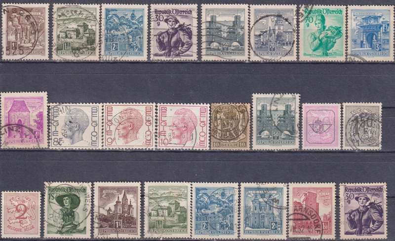 Stamps Mix World Card