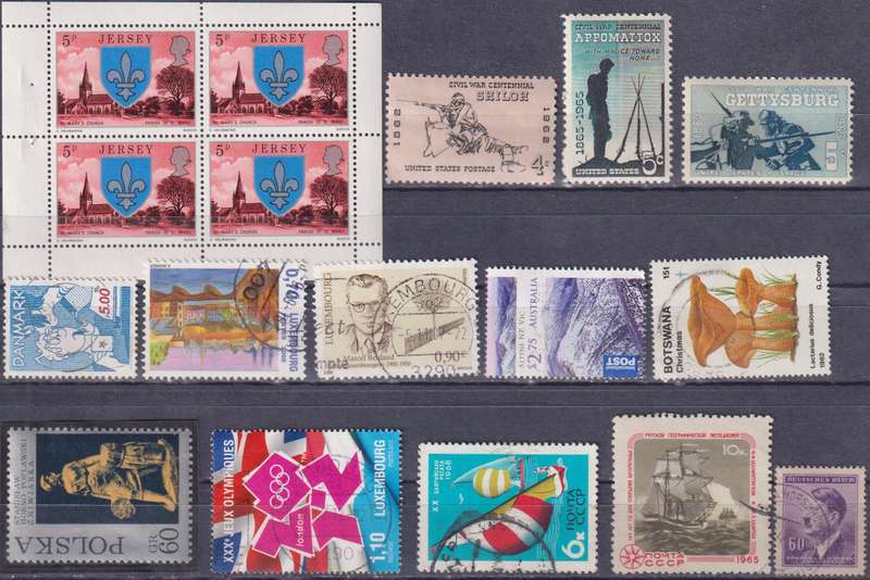 Stamp Mix World Card