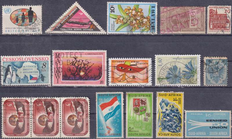 Stamp Mix World Card