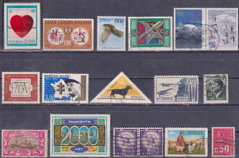Stamp Mix World Card