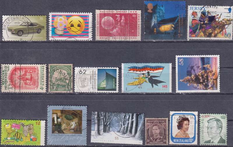 Stamp Mix World Card