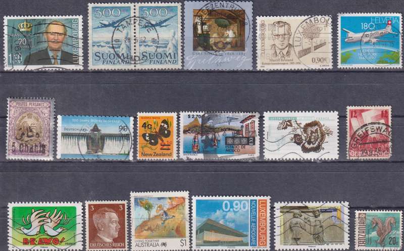 Stamp Mix World Card