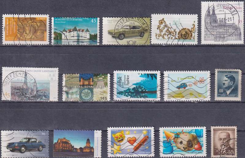 Stamp Mix World Card