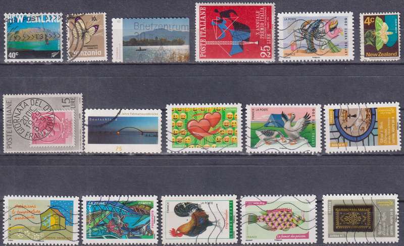 Stamp Mix World Card