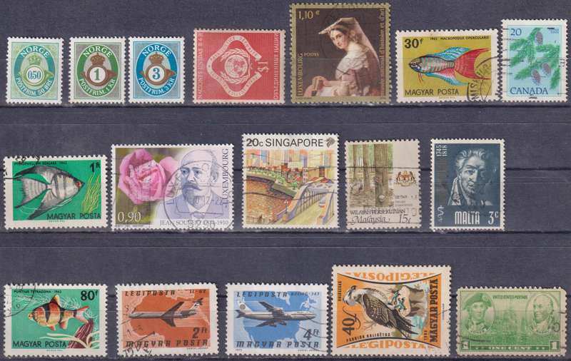 Stamp Mix World Card