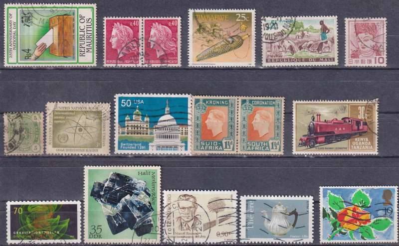 Stamp Mix World Card