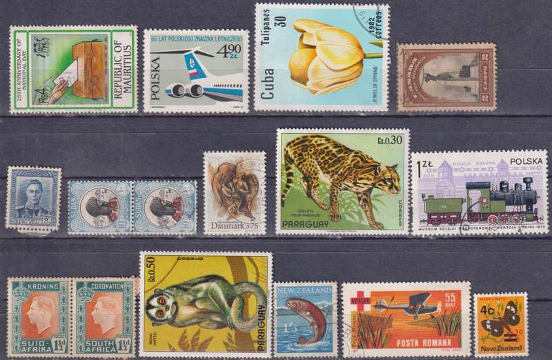 Stamp Mix World Card