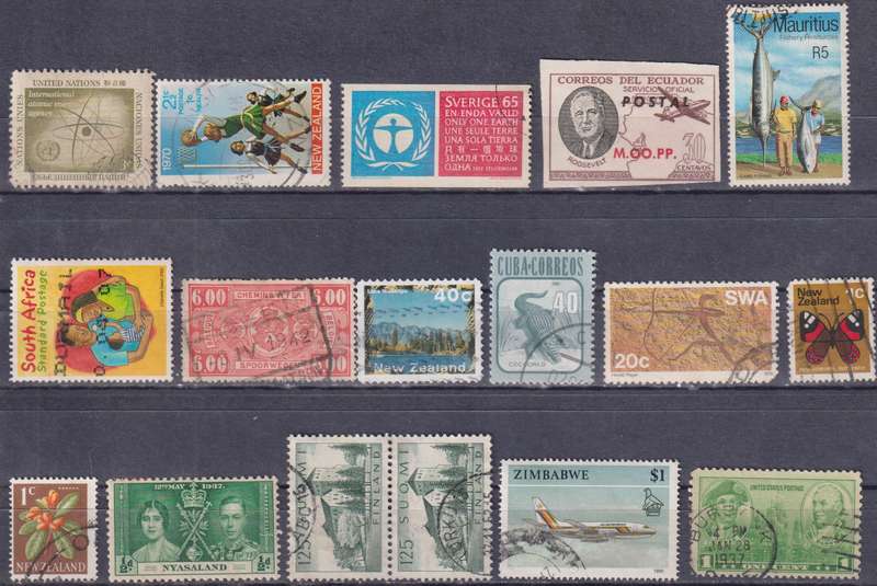 Stamp Mix World Card
