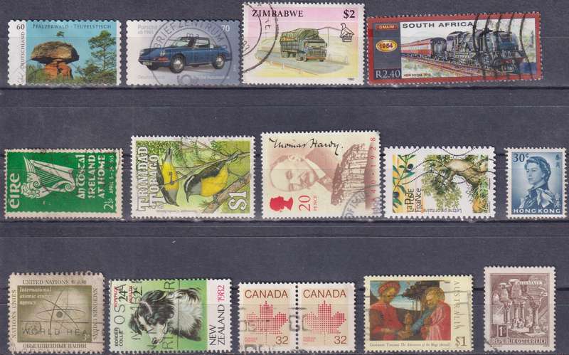 Stamp Mix World Card
