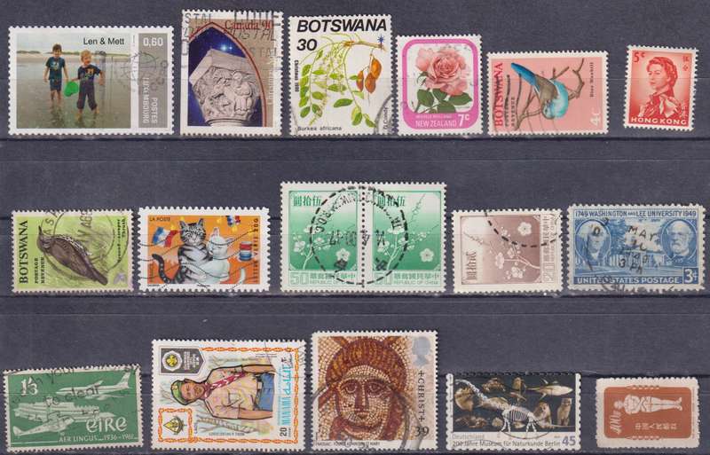 Stamp Mix World Card