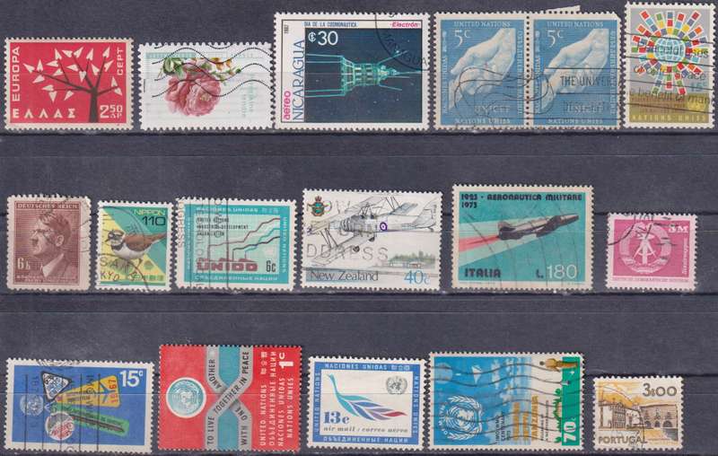 Stamp Mix World Card