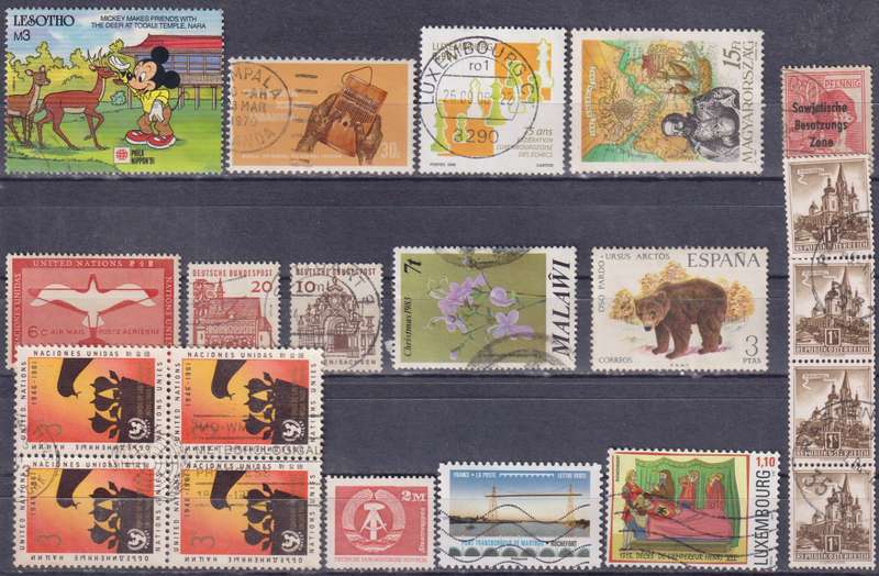 Stamp Mix World Card