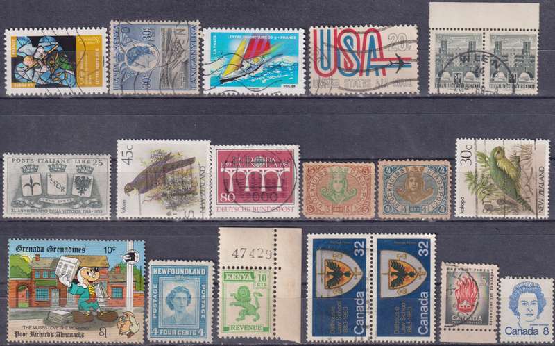 Stamp Mix World Card