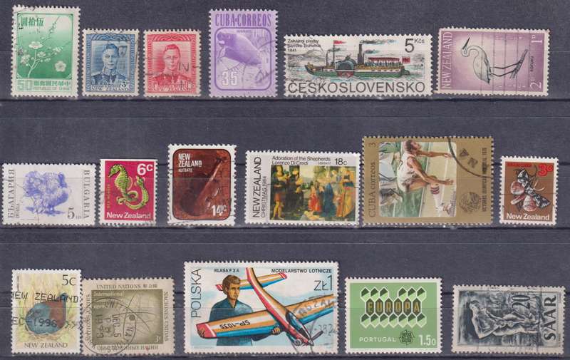 Stamp Mix World Card