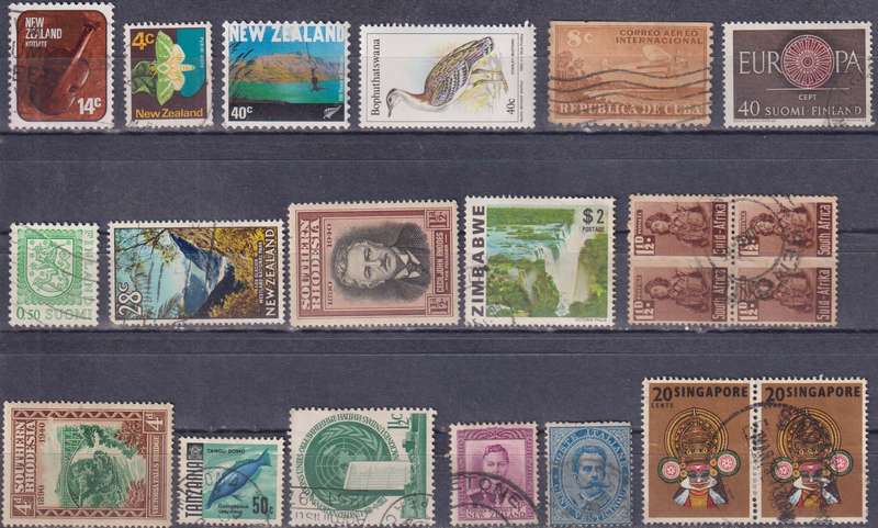 Stamp Mix World Card