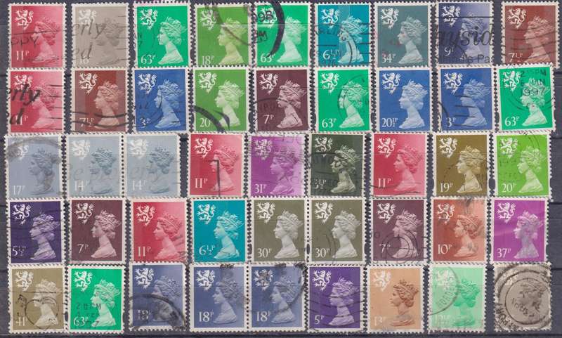 Stamps Mix World Card