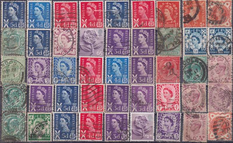 Stamps Mix World Card