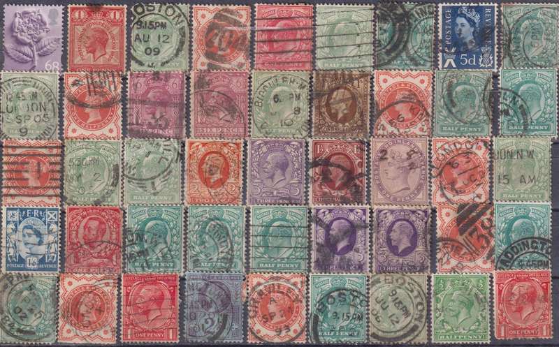 Stamps Mix World Card