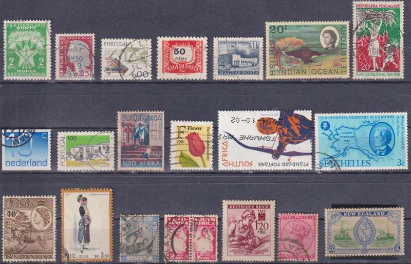 Stamp Mix World Card